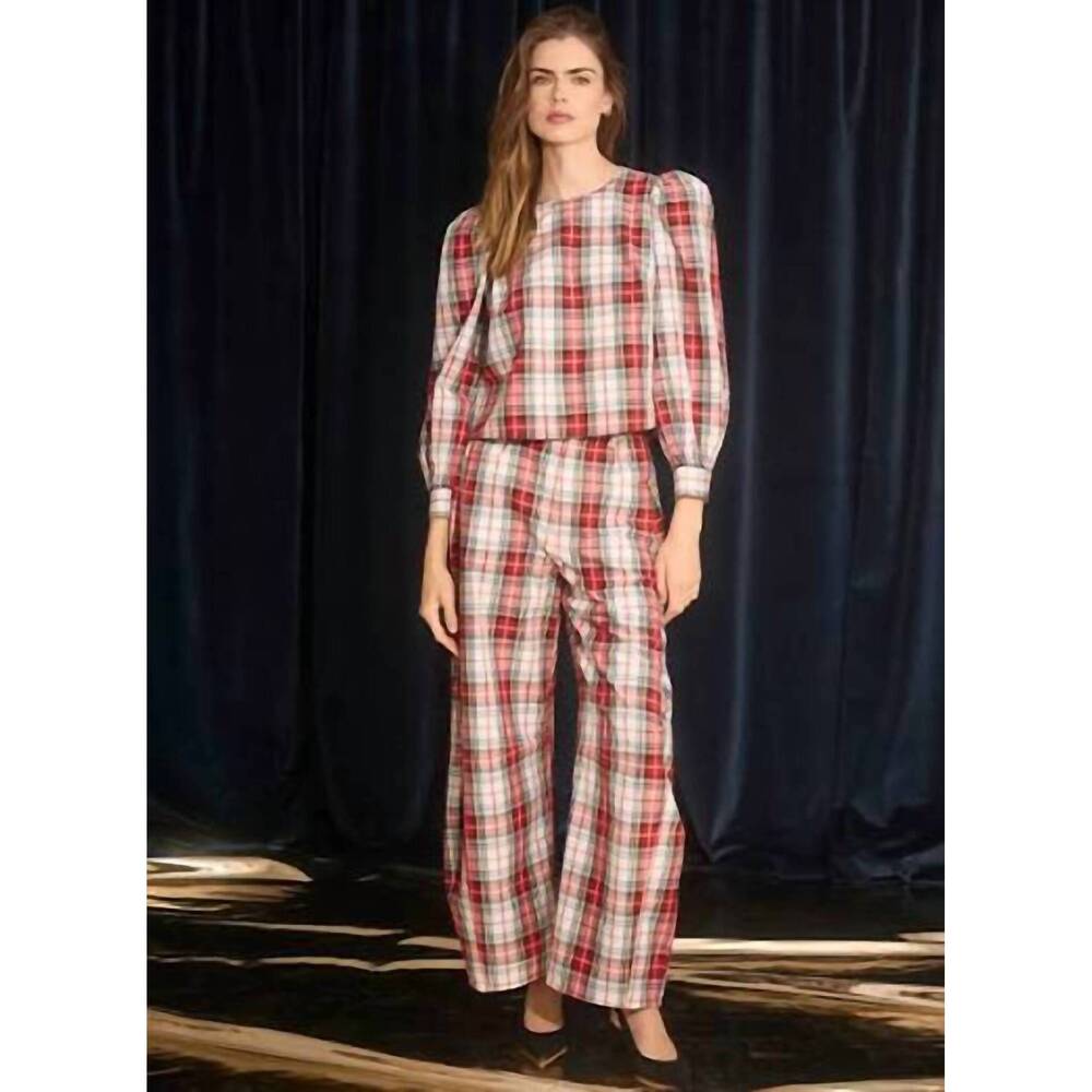 NEW HUNTER BELL mabel pant in carlyle plaid